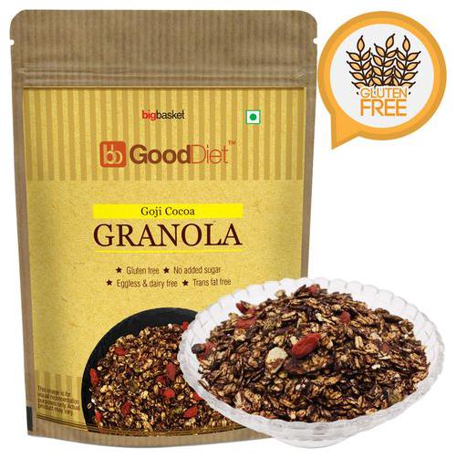 

Gooddiet Granola - Goji Cocoa Gluten free 250 g