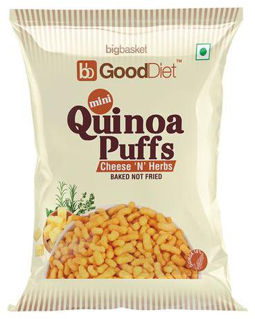 

GoodDiet Mini Puffs - Cheese N Herbs 30 g