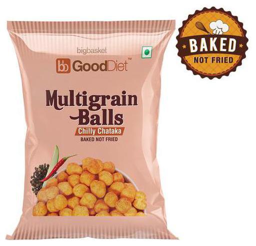 

GoodDiet Multi Grain Balls - Chilly Chataka 30 g