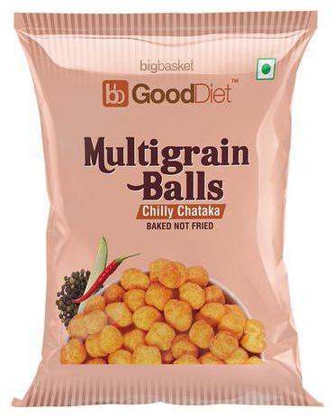 

GoodDiet Multi Grain Balls - Chilly Chataka 30 g