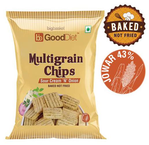 

GoodDiet Multigrain Chips - Sour Cream Onion 30 g