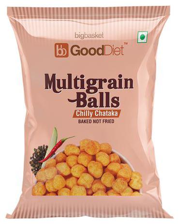 

GoodDiet Multi Grain Balls - Chilly Chataka 30 g