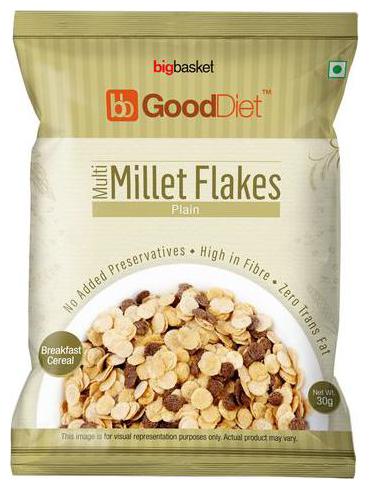 

GoodDiet Multi Millet Flakes - Plain 30 g