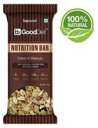 

Gooddiet Nutrition Bar - Dates Walnut 40 g