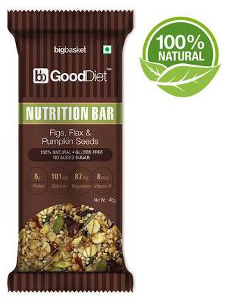 

Gooddiet Nutrition Bar - Fig Flax Pumpkin Seeds 40 g