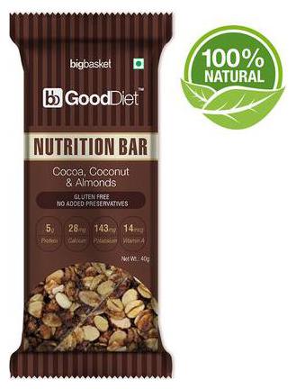 

Gooddiet Nutrition Bar - Cocoa Coconut Almonds 40 g