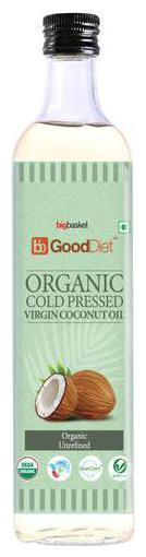 

GoodDiet Organic Cold Pressed Virgin Coconut Oil 250 ml