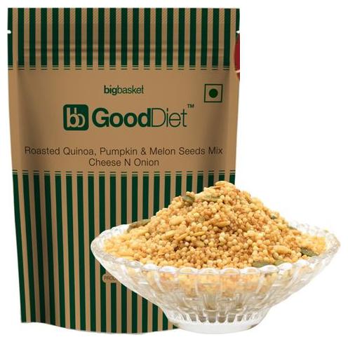 

GoodDiet Quinoa Pumpkin Melon Seeds - Cheese n Onion 100 g