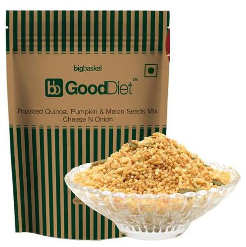 

GoodDiet Quinoa Pumpkin Melon Seeds - Cheese n Onion 100 g
