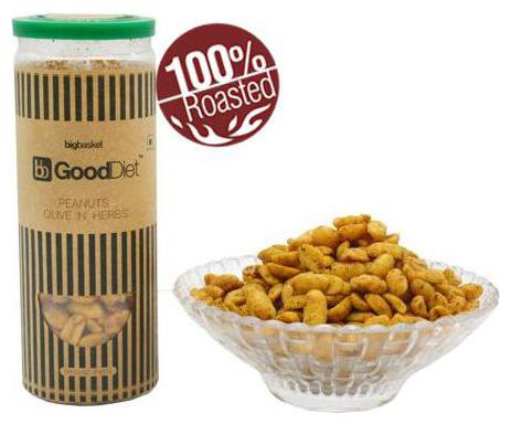 

Gooddiet Snacks Roasted Peanuts Olive N Herbs 150 g