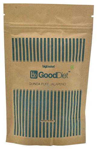 

GoodDiet Snacks - Roasted Quinoa Puff Jalapeno 70 g