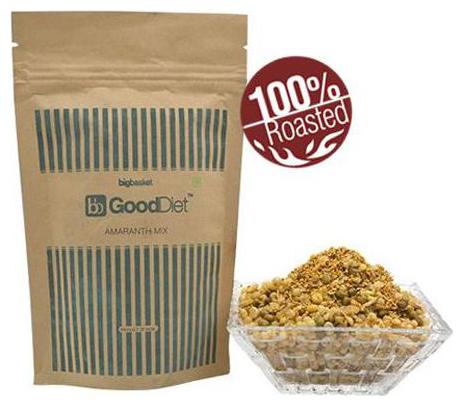

Gooddiet Snacks Roasted Amaranth Mix 100 g
