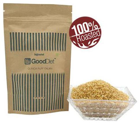 

GoodDiet Snacks - Roasted Quinoa Puff Italian 70 g