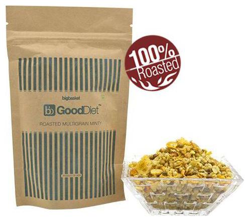 

Gooddiet Snacks Roasted Multigrain Minty 100 g