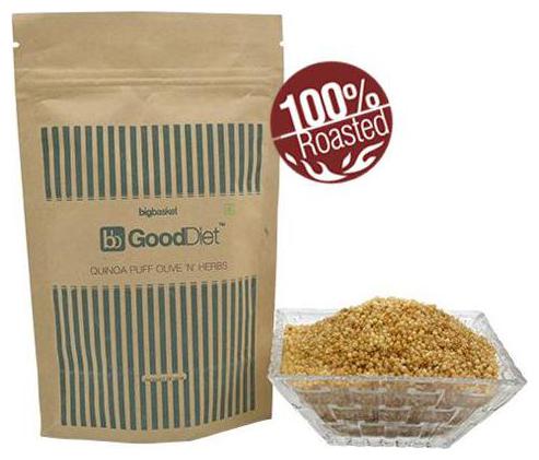 

Gooddiet Snacks - Roasted Quinoa Puff Olive n Herbs 70 g