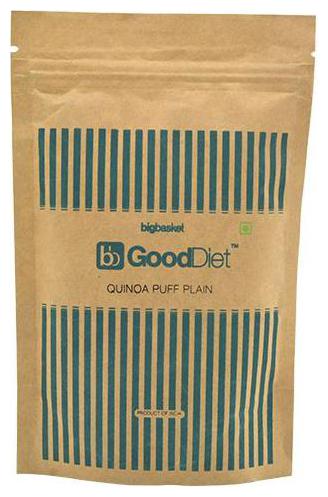 

Gooddiet Snacks - Roasted Quinoa Puff Plain 80 g
