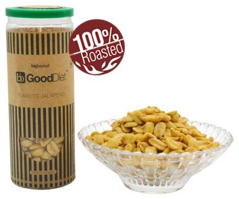 

Gooddiet Snacks Roasted Peanuts Jalapeno 150 g