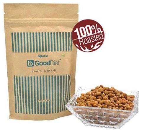 

Gooddiet Snacks Roasted Soyanuts Wasabi 150 g