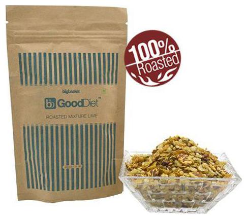 

GoodDiet Snacks - Roasted Mixture Lime 125 g