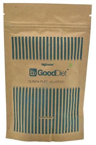 

Gooddiet Snacks - Roasted Quinoa Puff Jalapeno 70 g