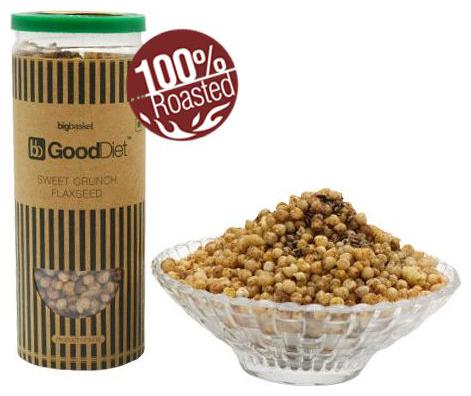 

Gooddiet Snacks Roasted Sweet Crunch Flaxseed 90 g
