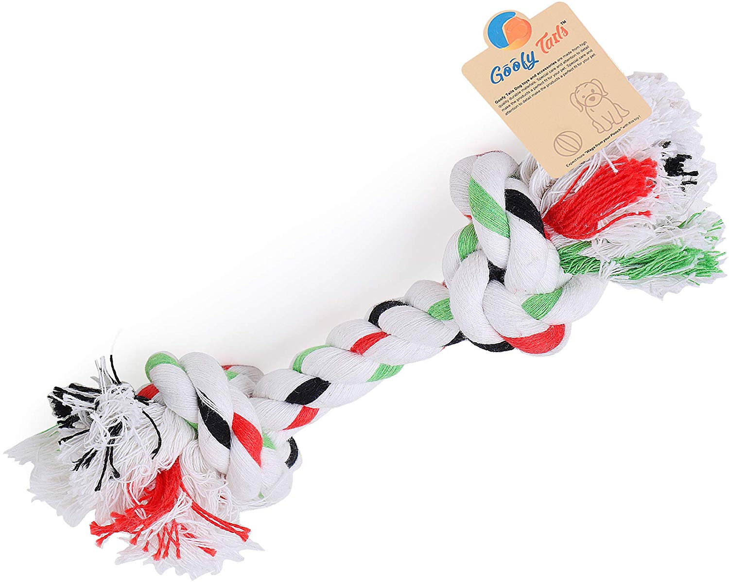 

Goofy Tails Cotton Rope Toy For Dogs Pets Chew Toy Medium Size