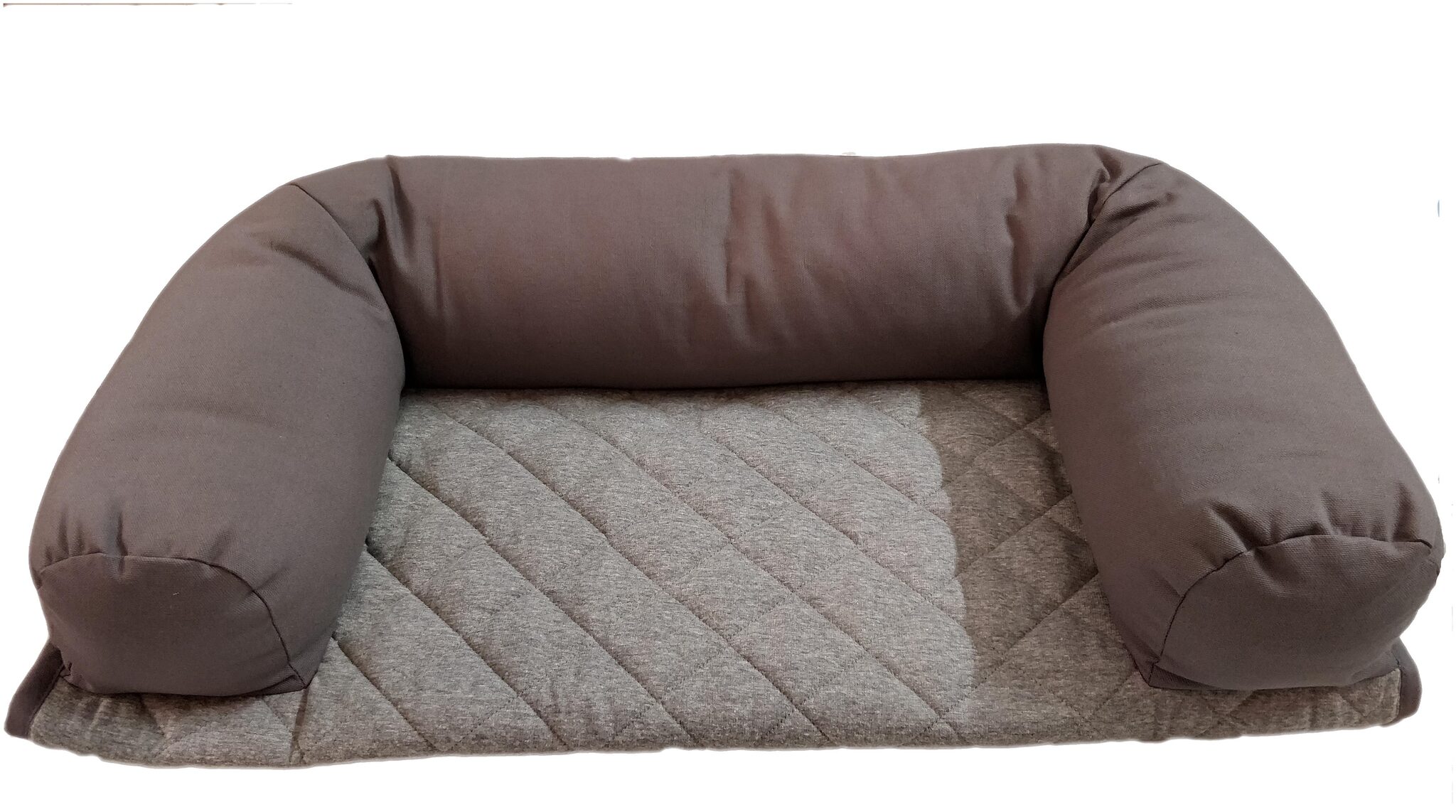 

Goofy Tails Sofa Protector with Fixed Armrest Dog Sofa beds for Dog Cats (Large-88x88x15CM)