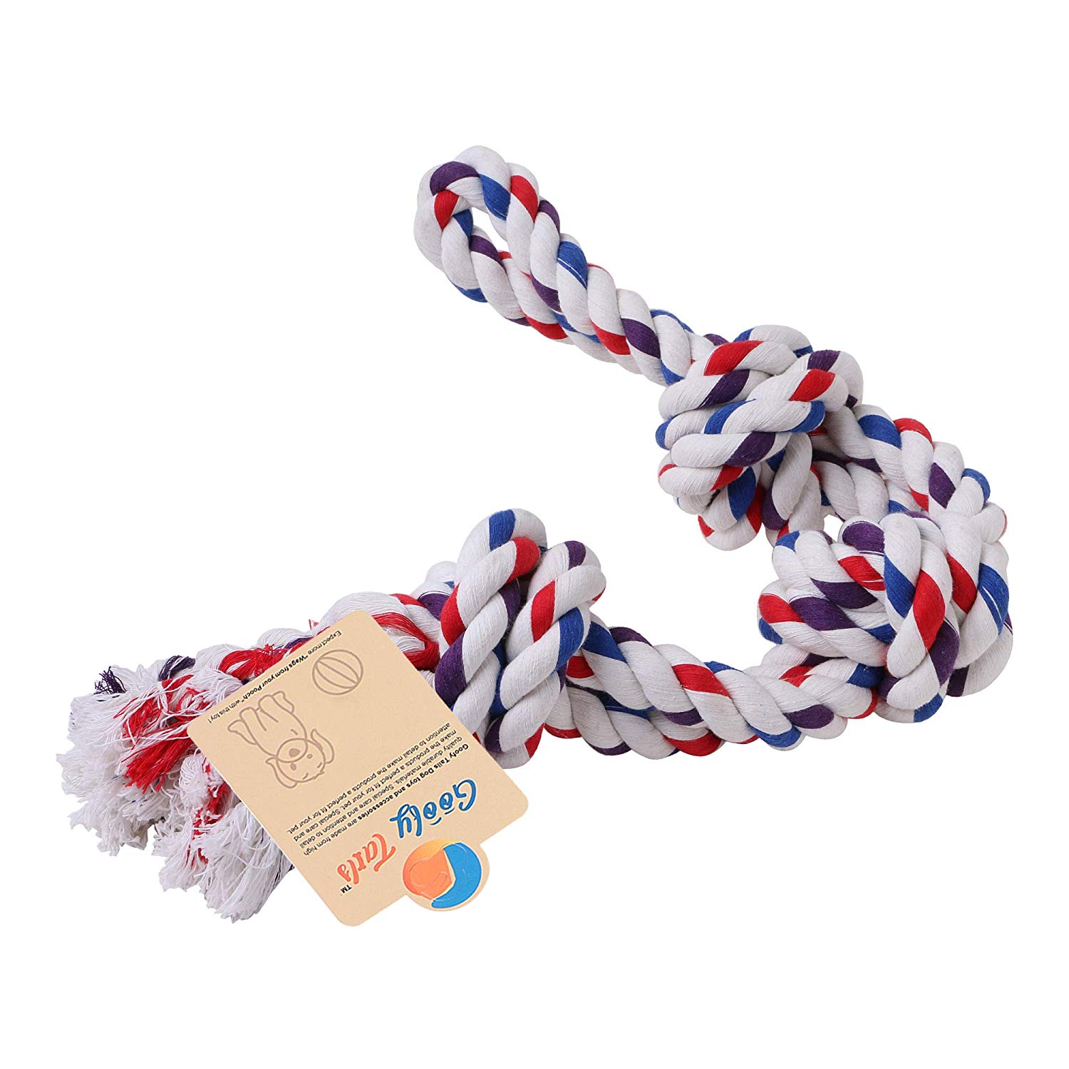 

Goofy Tails Cotton Rope Toy For Dog (Extra Large)