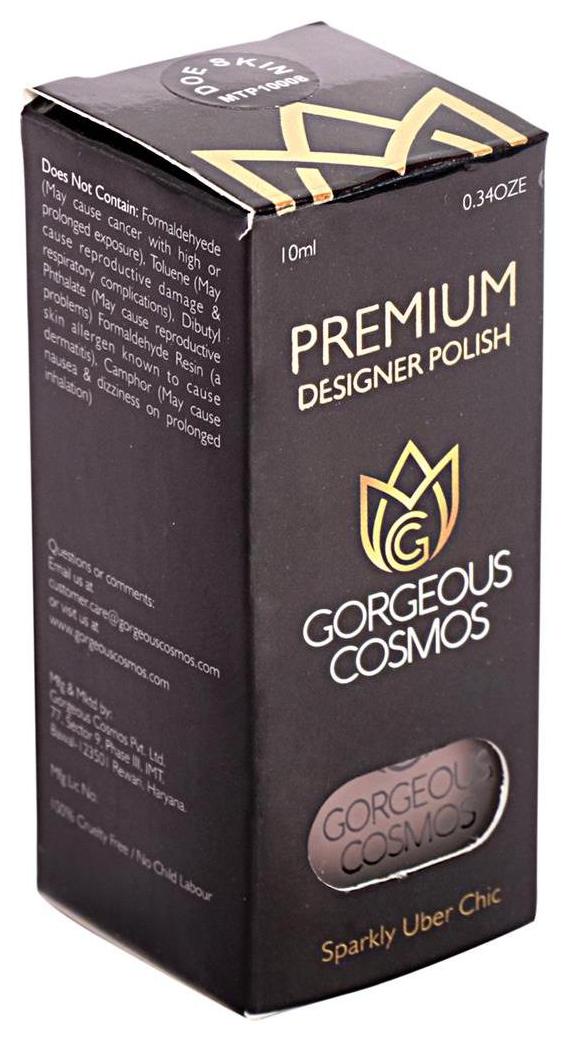 

Gorgeous Cosmos Premium Doeskin Shade Toxic Free Nail Polish 10 ml
