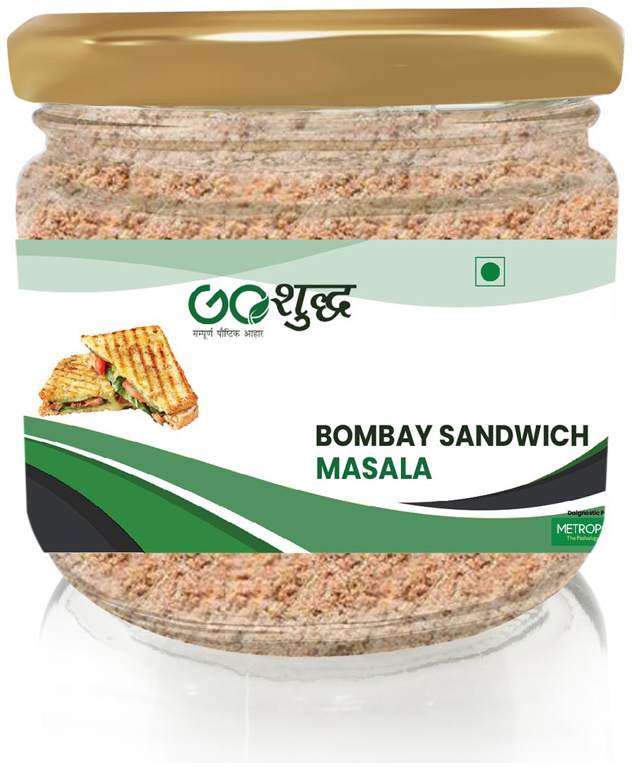 

Goshudh Premium Quality Bombay Sandwich Masala Glass Jar Pack 100g (Pack Of 1)