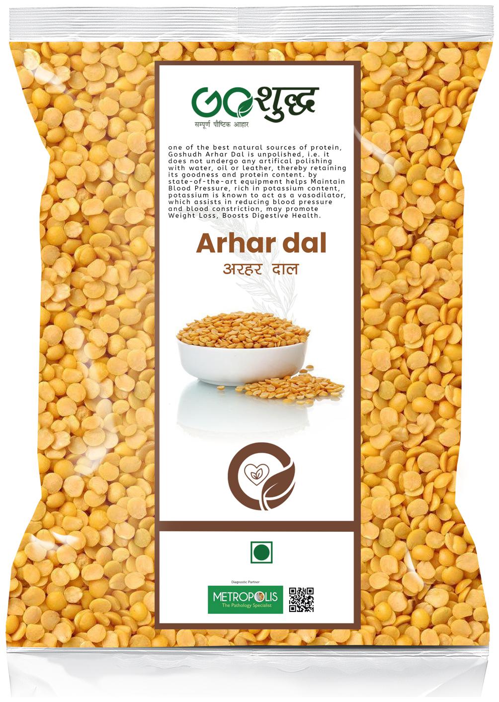 

Goshudh Premium Quality Arhar Dal 3 kg