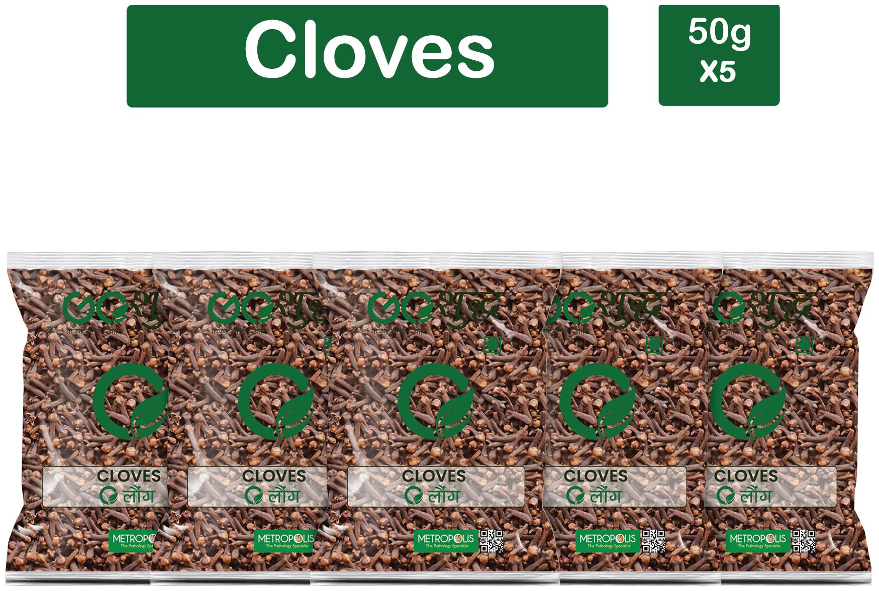 

Goshudh Premium Quality Laung (Cloves)-50g (Pack Of 5)