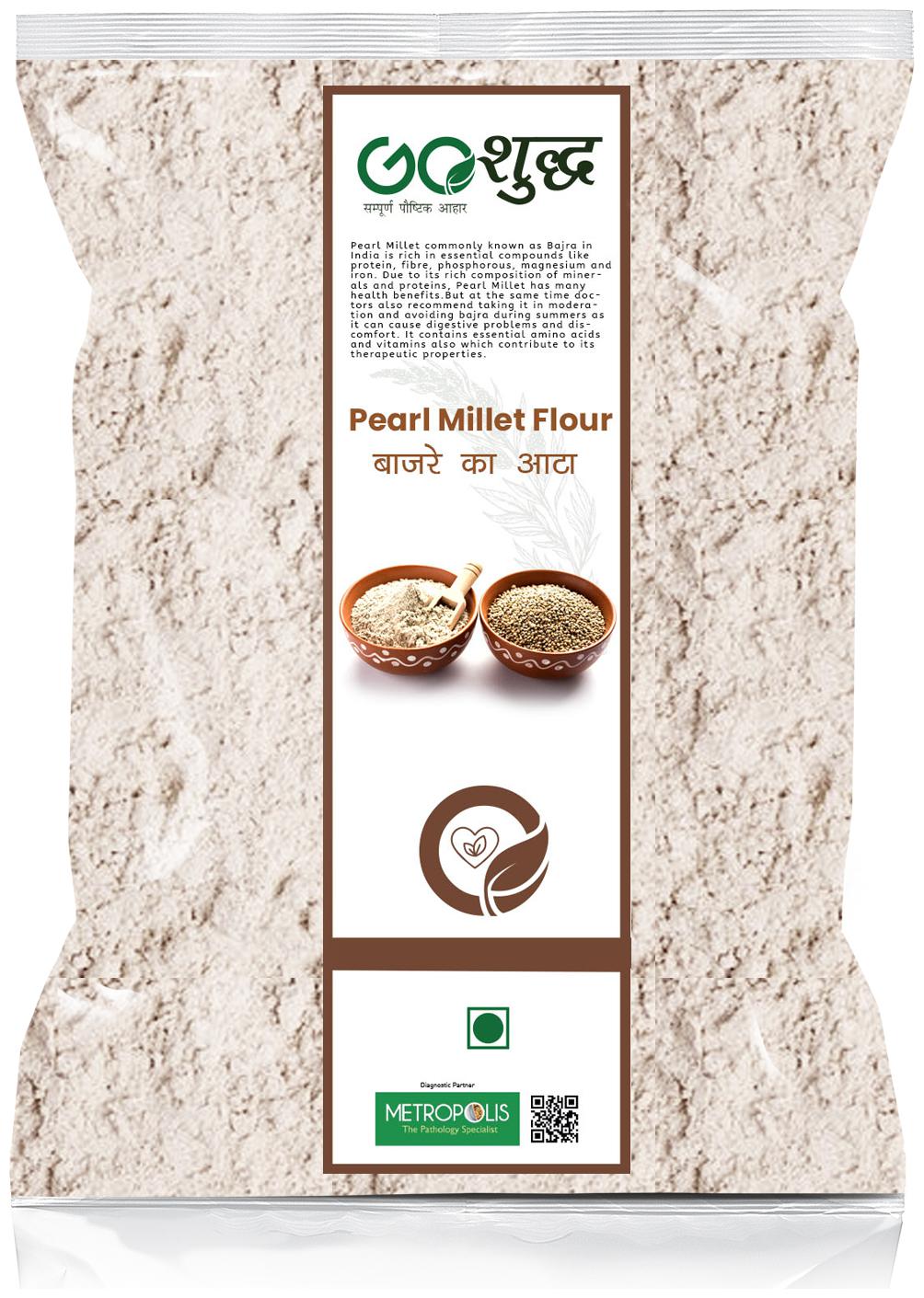

Goshudh Premium Quality Pearl Millet Flour 3 kg