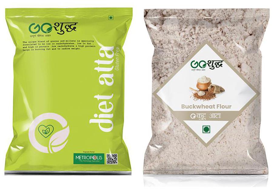 

Goshudh Premium Quality Kuttu Atta 400g Diet Atta Flour 1kg