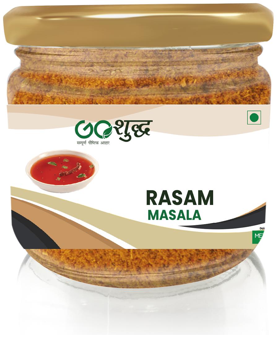 

Goshudh Premium Quality Rasam Masala Glass Jar Pack 100g (Pack Of 1)