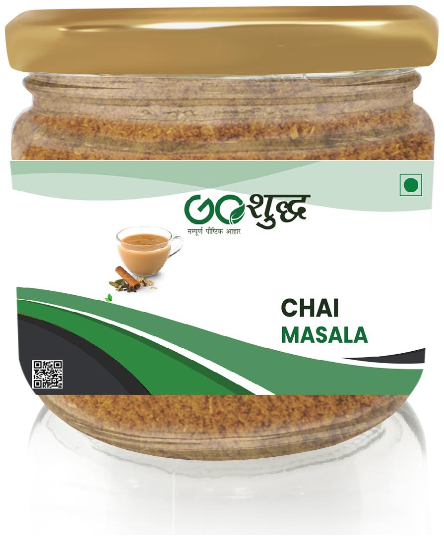 

Goshudh Premium Quality Chai Masala Glass Jar Pack 100g (Pack Of 1)