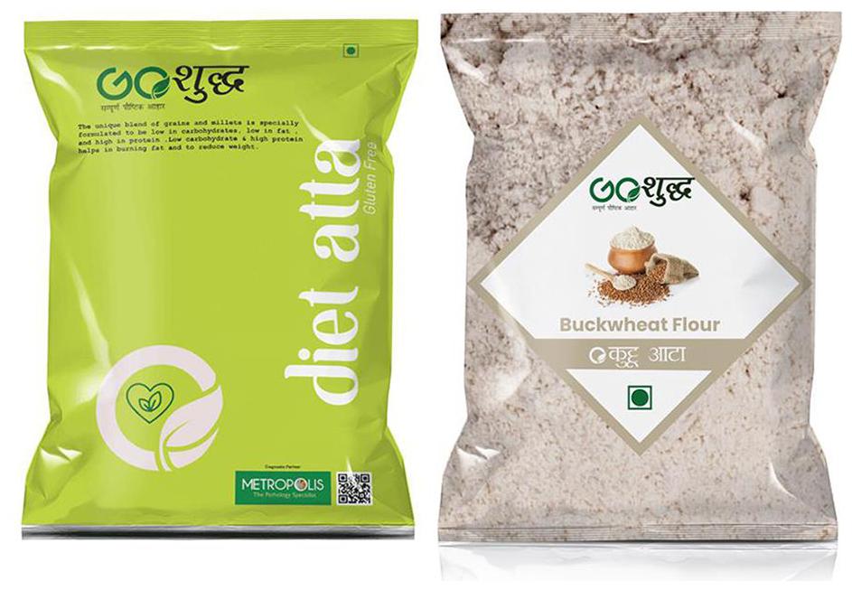 

Goshudh Premium Quality Kuttu Atta 500g Diet Atta Flour 1kg