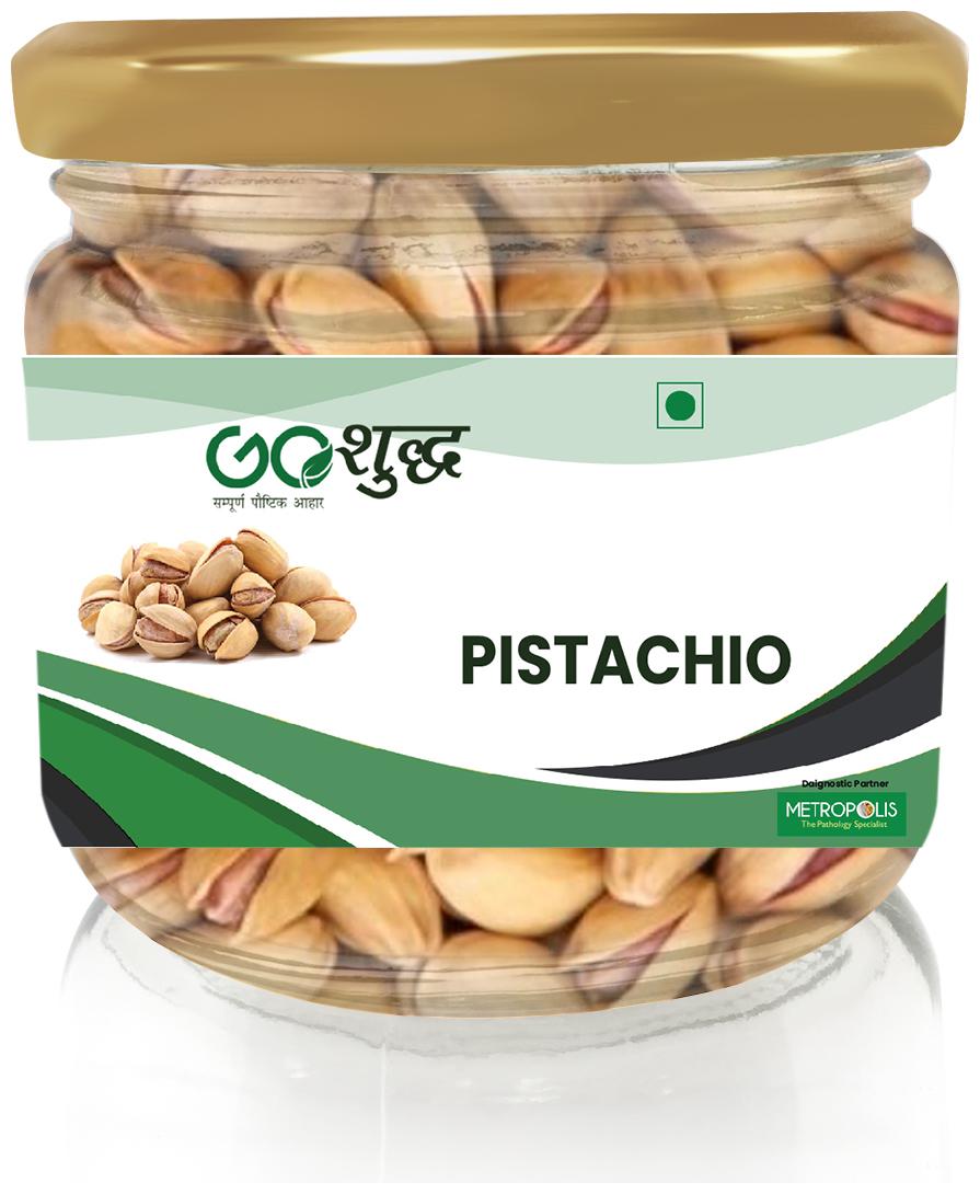 

Goshudh Premium Quality Pista (Pistachio) (Glass Jar Pack) 175g (Pack Of 1)