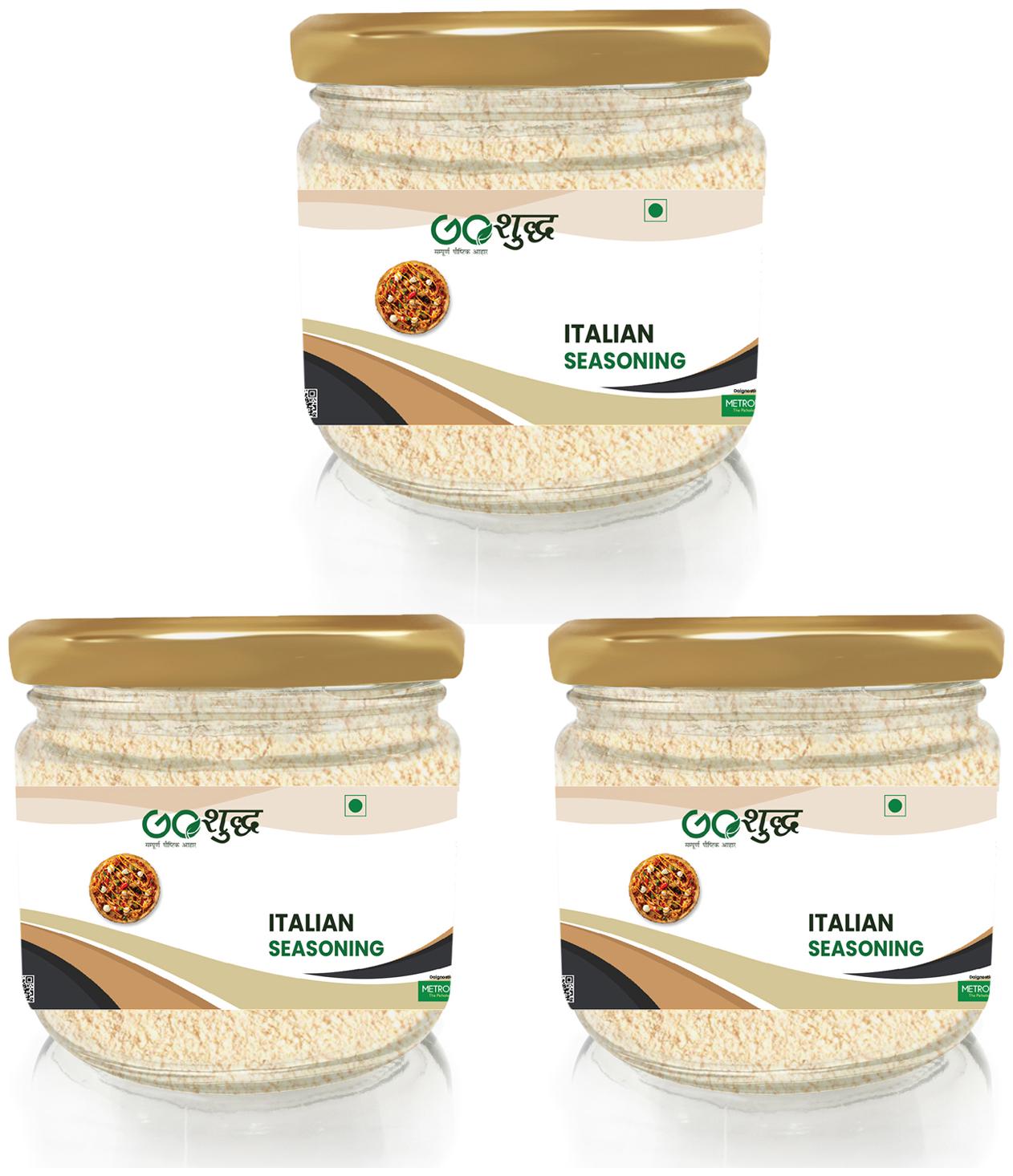 

Goshudh Premium Quality Italian Seasoning Glass Jar Pack 100g (Pack Of 3)