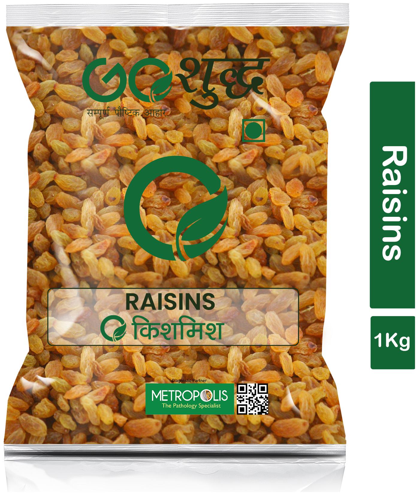 

Goshudh Premium Quality Kishmish (Raisin) 1kg (Pack Of 1)