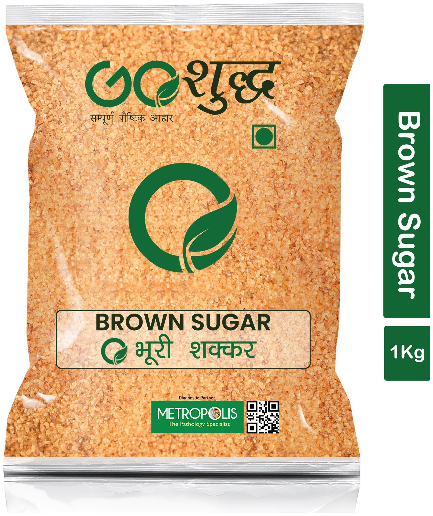 

Goshudh Premium Quality Brown Sugar-1 kg (Pack Of 1)