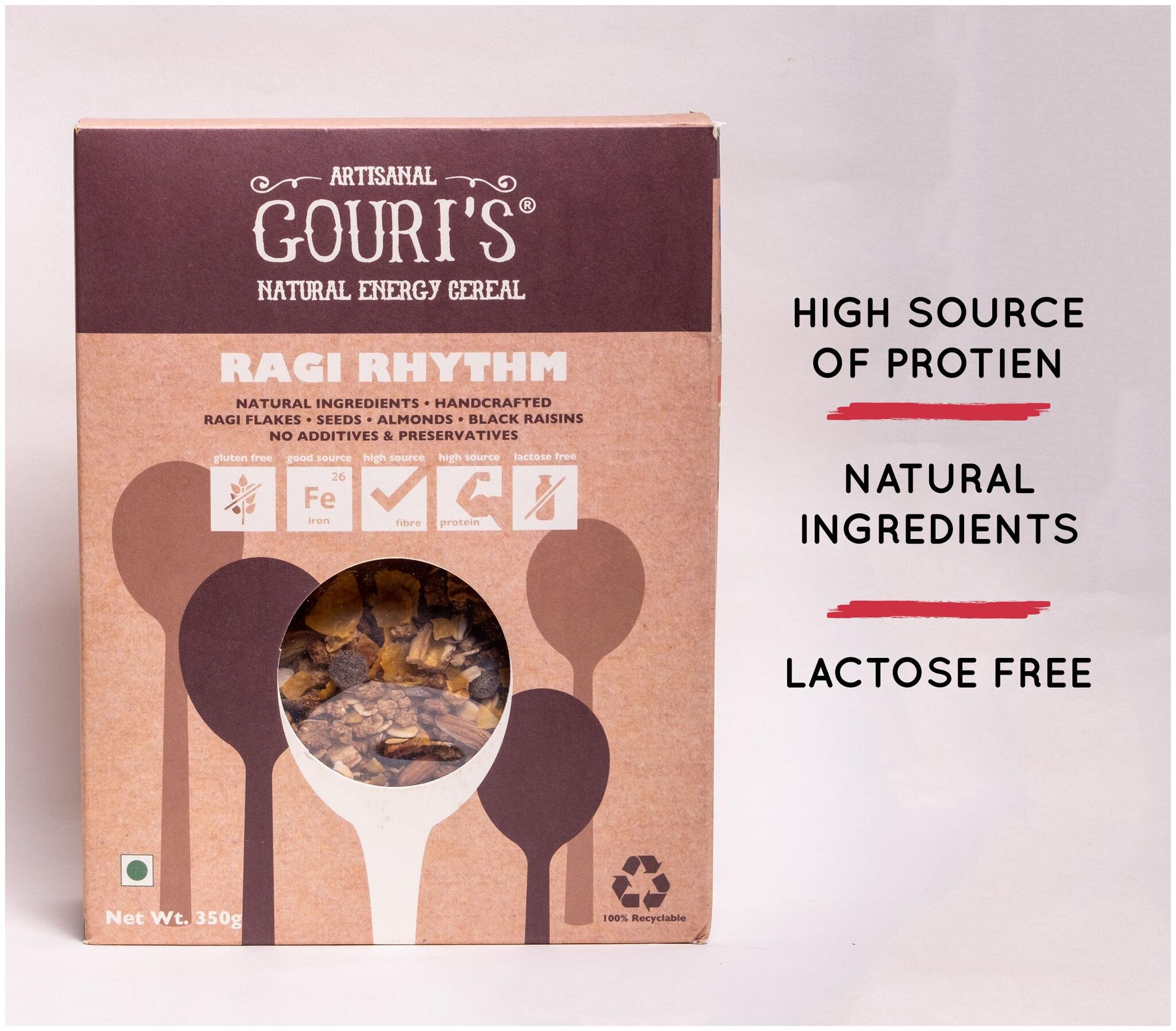 

Gouris Goodies Ragi Rhythm Cereal 350g