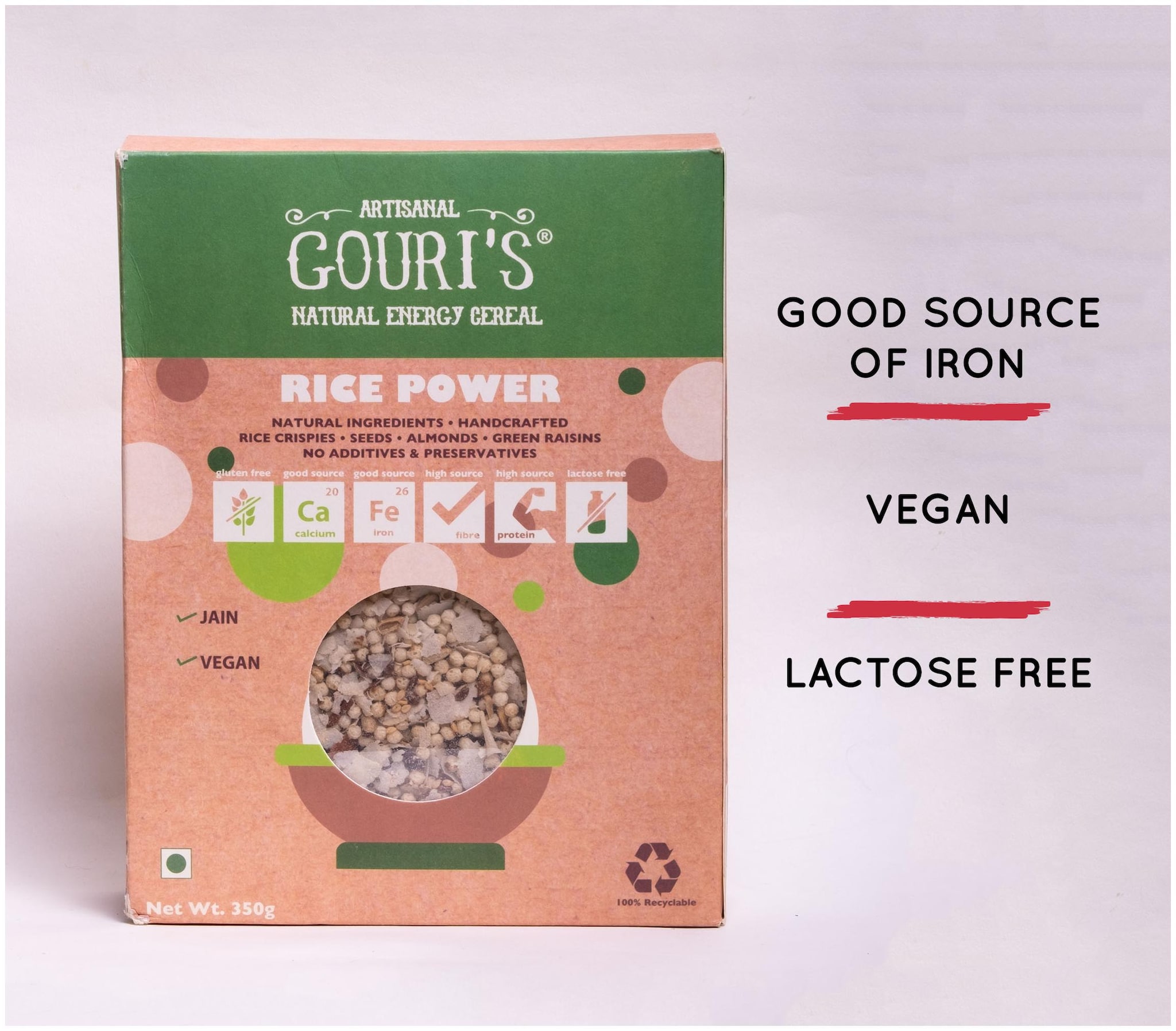 

Gouris Goodies Rice Power Cereal 350g