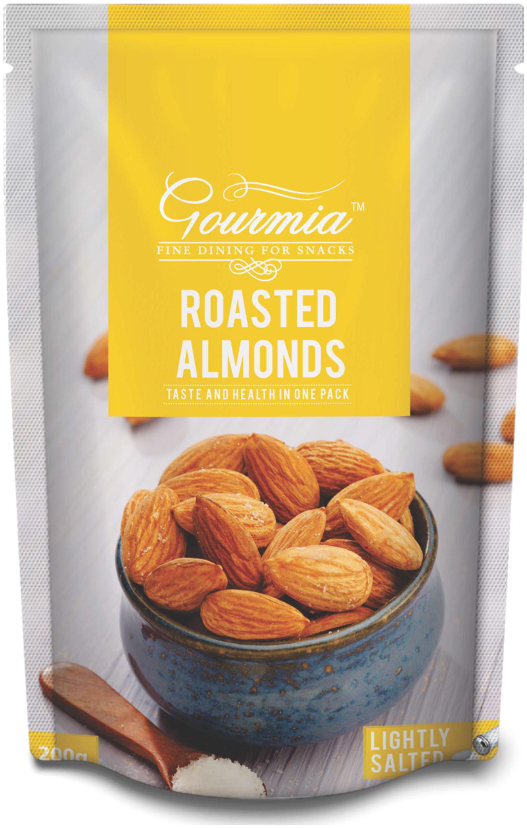 

Gourmia Roasted Almonds Lightly Salted 200g