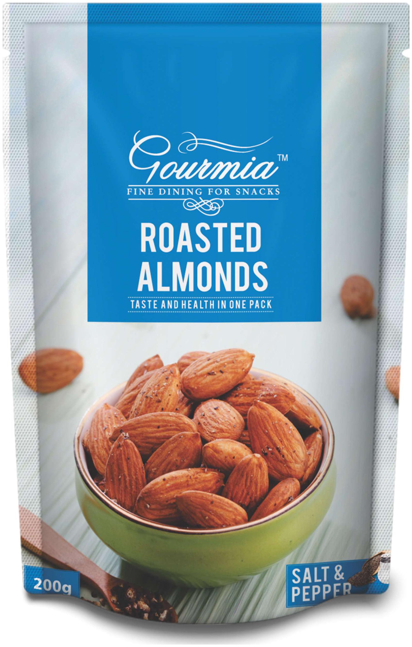 

Gourmia Roasted Almonds Salt Pepper 200g