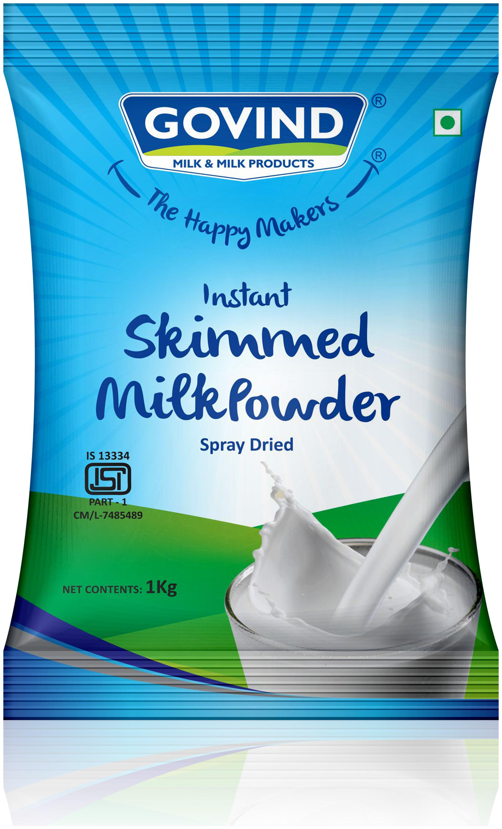 

Govind Milk Milk Prodcuts Skimmed Milk Powder 1 kg