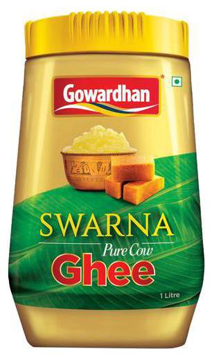 

Gowardhan Swarna Pure Cow Ghee 1 L