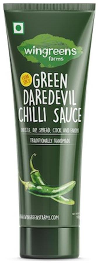 

Wingreens Green Daredevil Chilli Sauce 100g
