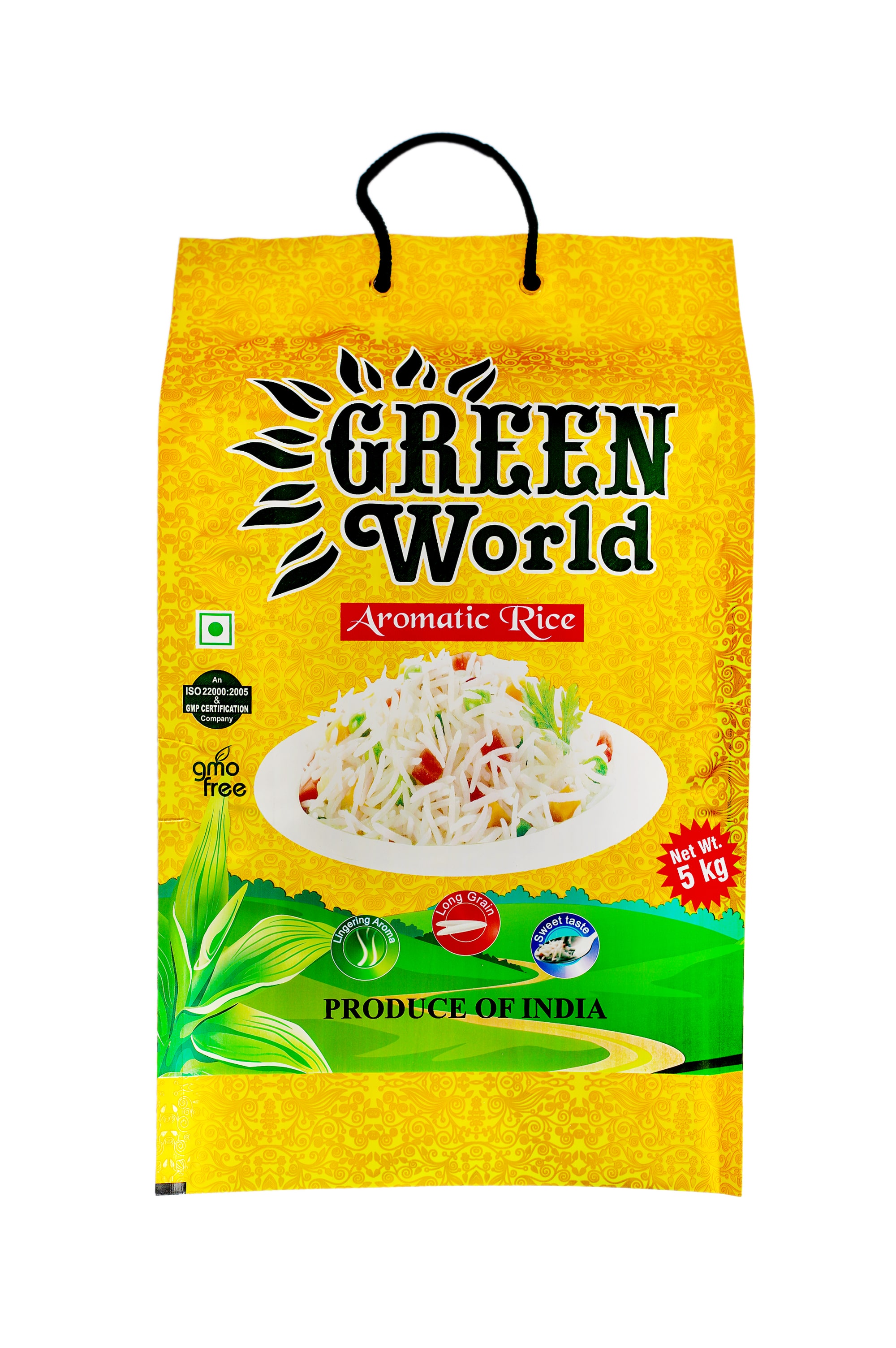 

Green World Aromatic Rice 5 kg (Pack of 1)