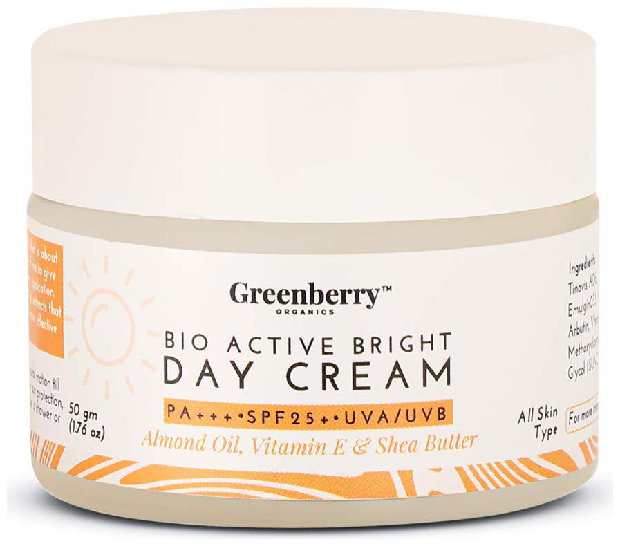 

Greenberry Organics Bio Active Bright Day Cream with SPF 25 - 50 g